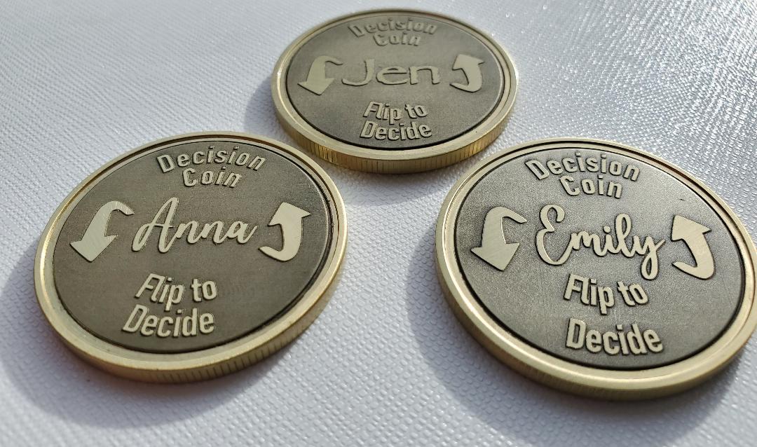 Personalized Flip Coin