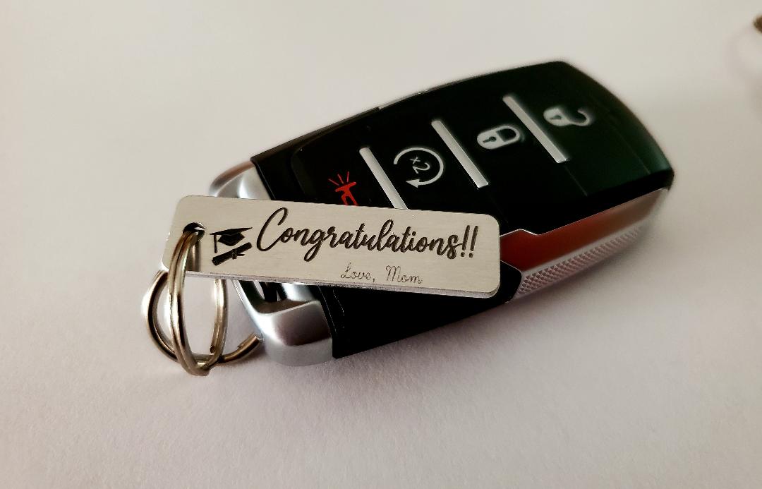 Personalized Aluminum Key Chain Tags